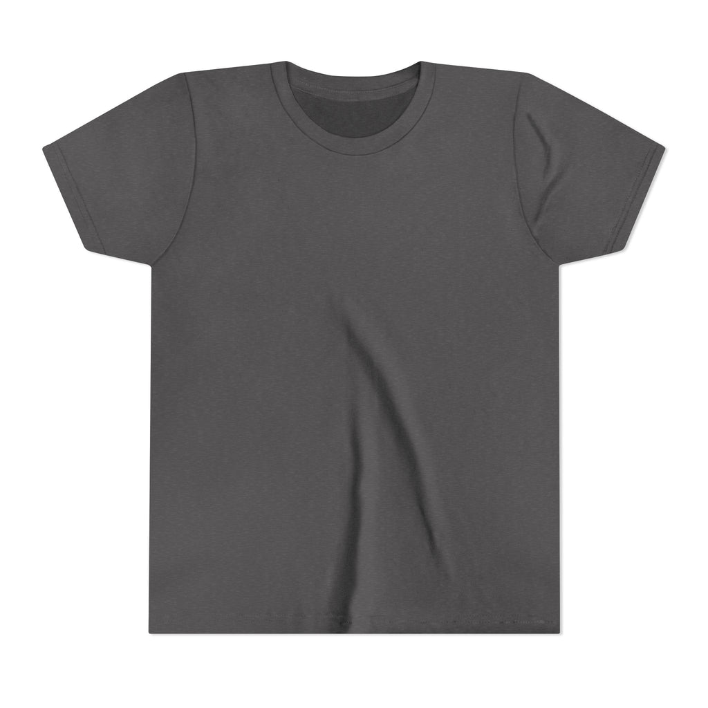 100 Days of School Youth Tee — Retro Cute Rainbow Smiley Design