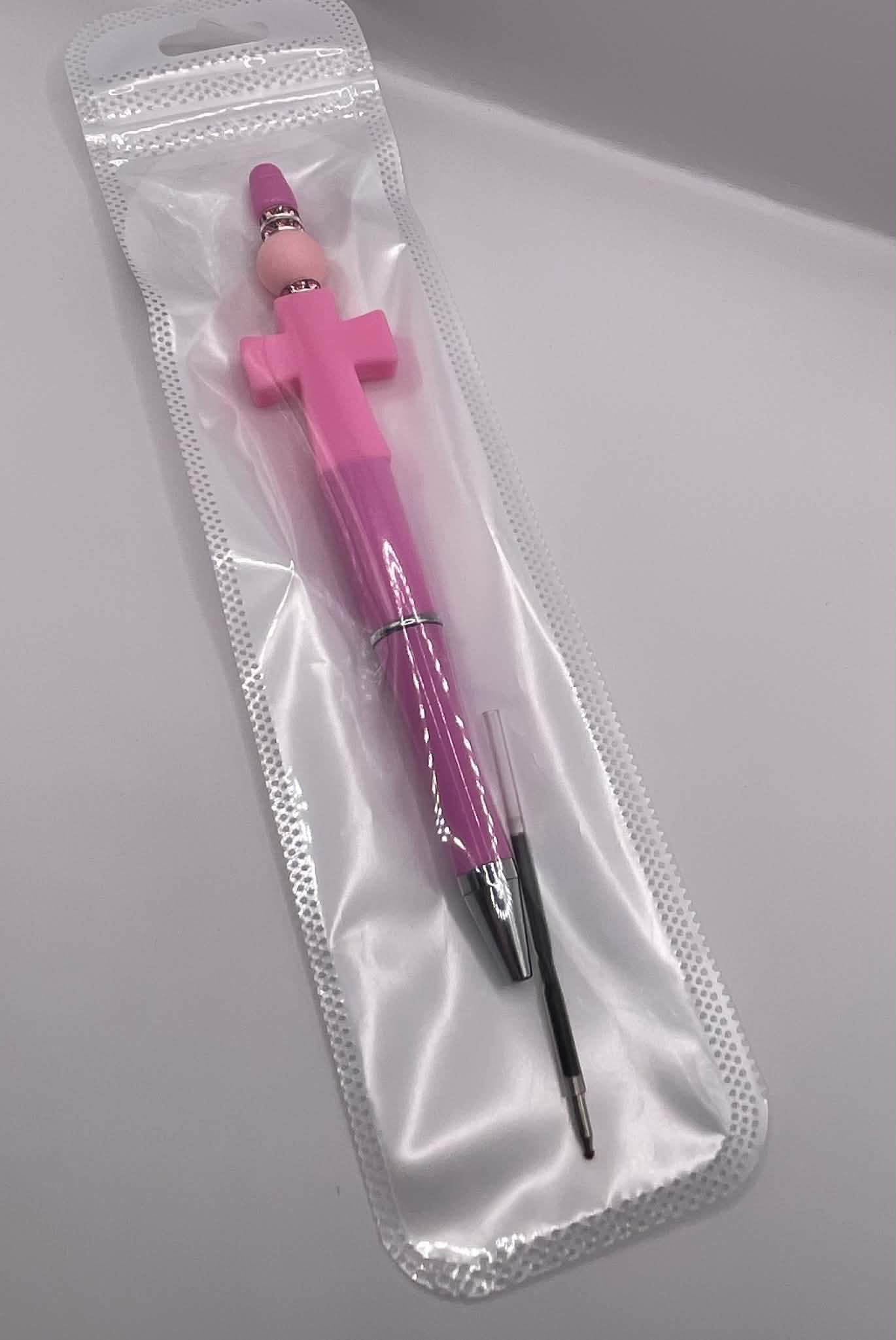 Pink Cross Bead Pen