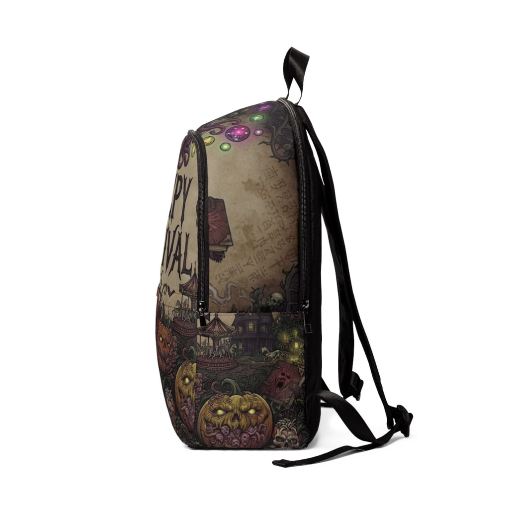 Creepy Carnival Backpack — Horror-Themed Halloween Backpack