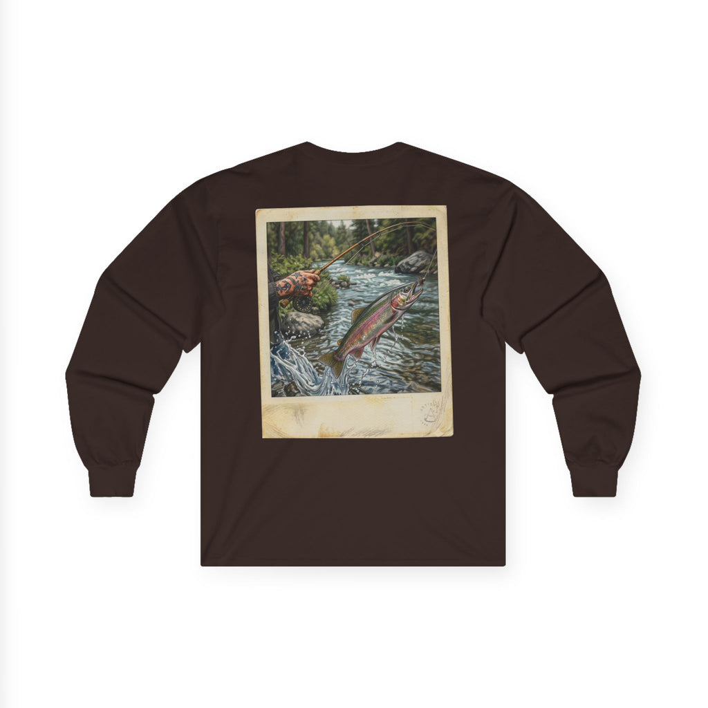Fishing Polaroid Long Sleeve Tee