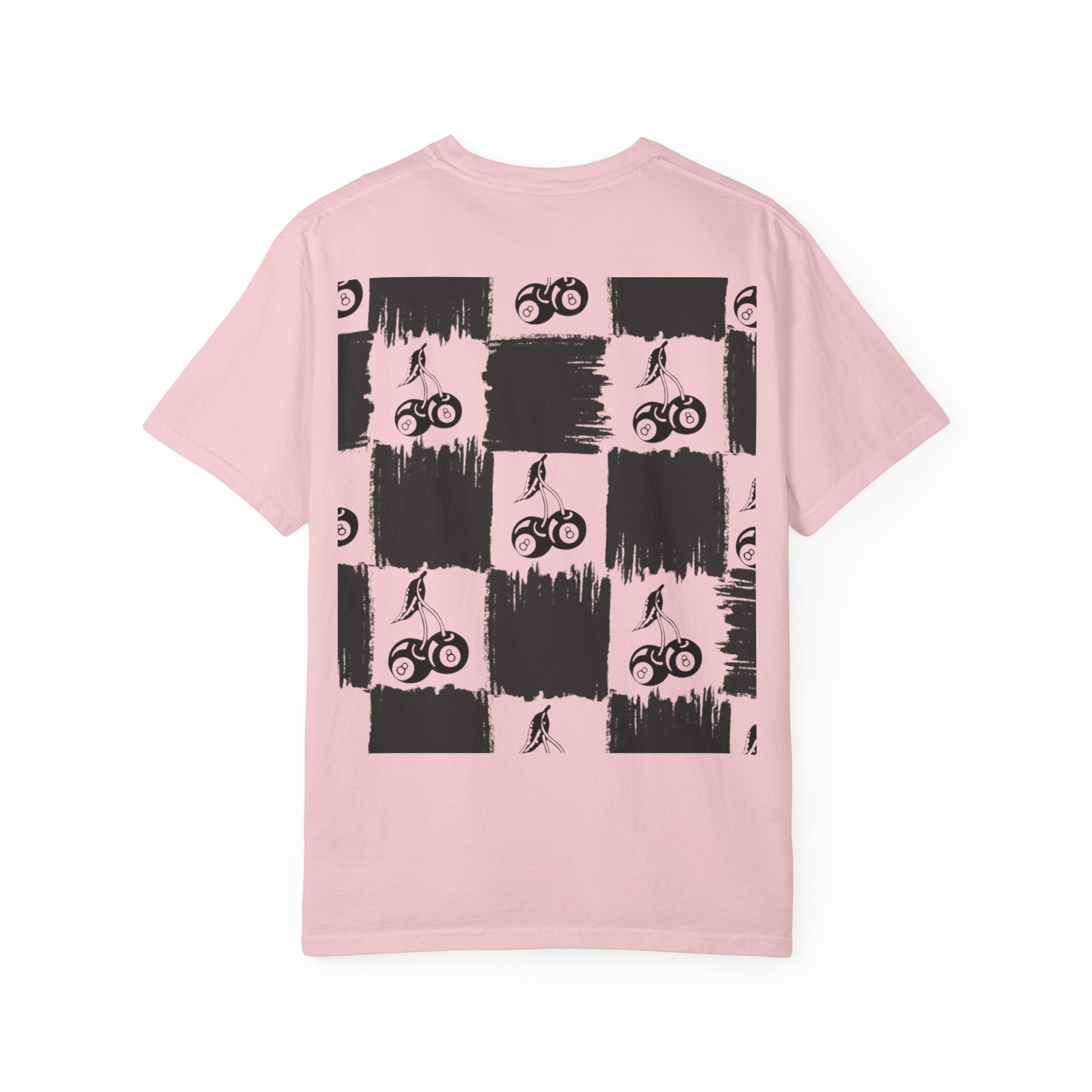 Cherry Checkerboard Graphic T-Shirt