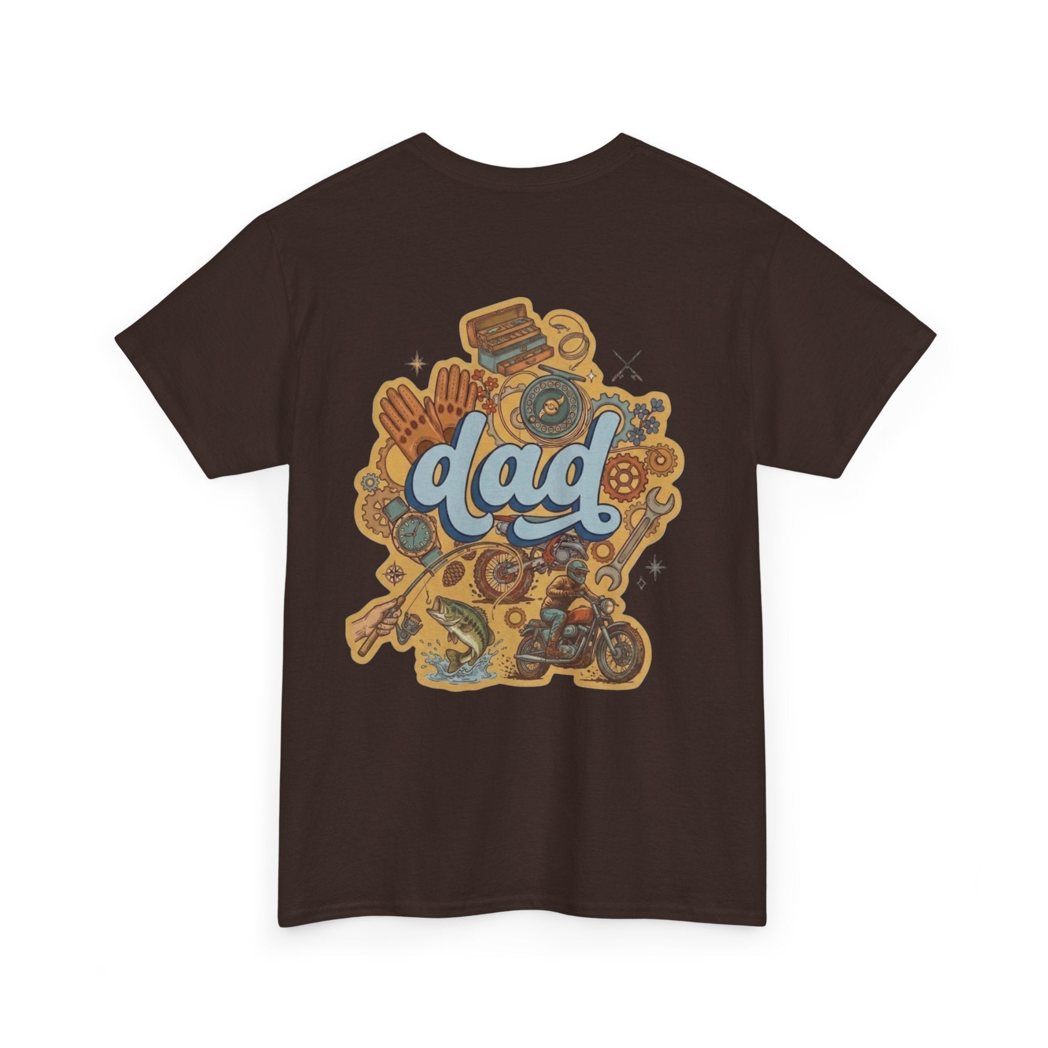 Dad Graphic Tee — Retro Tools & Hobbies Father's Day T-Shirt
