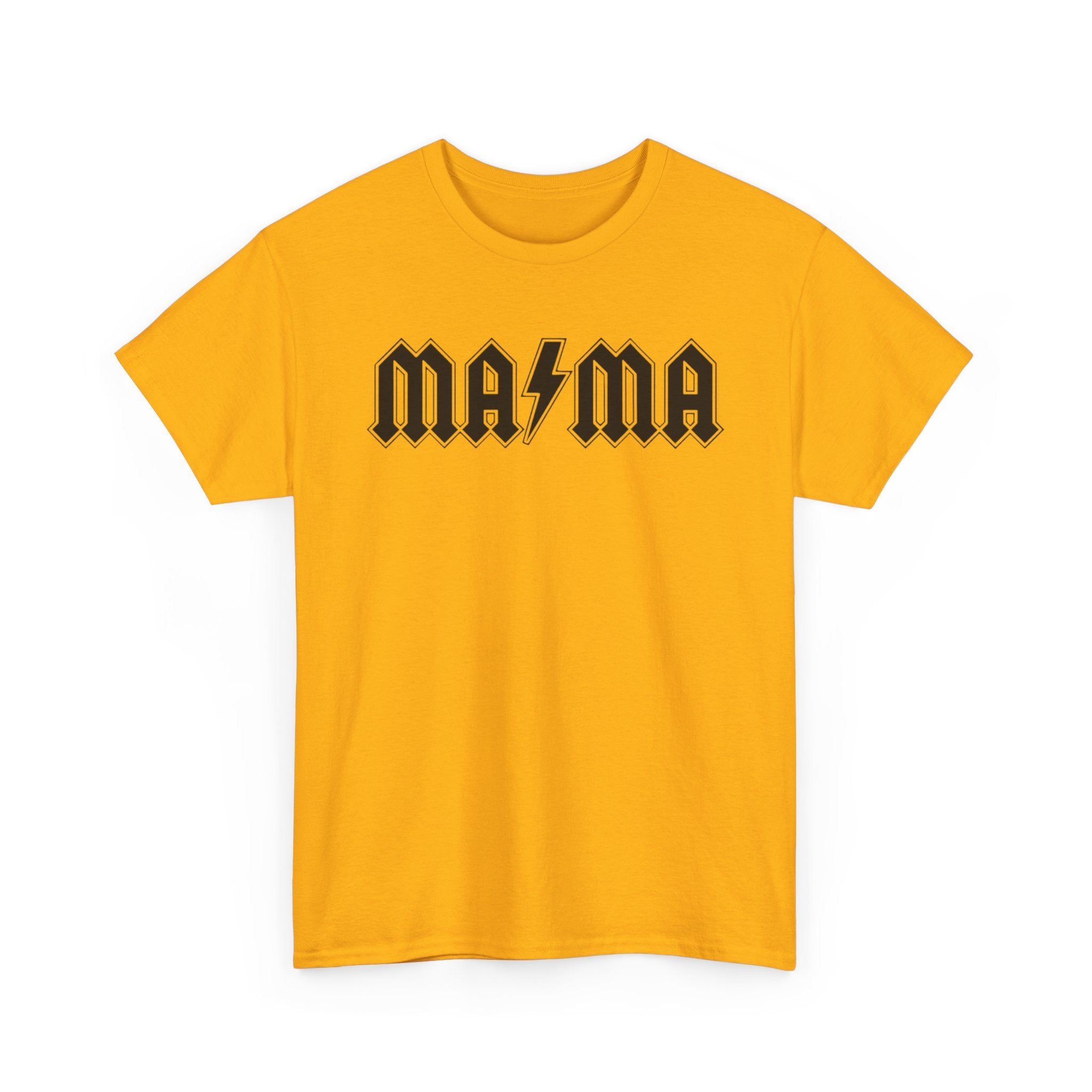 Mama Rock Tee — Gothic Lettering "MAMA" Graphic T-Shirt