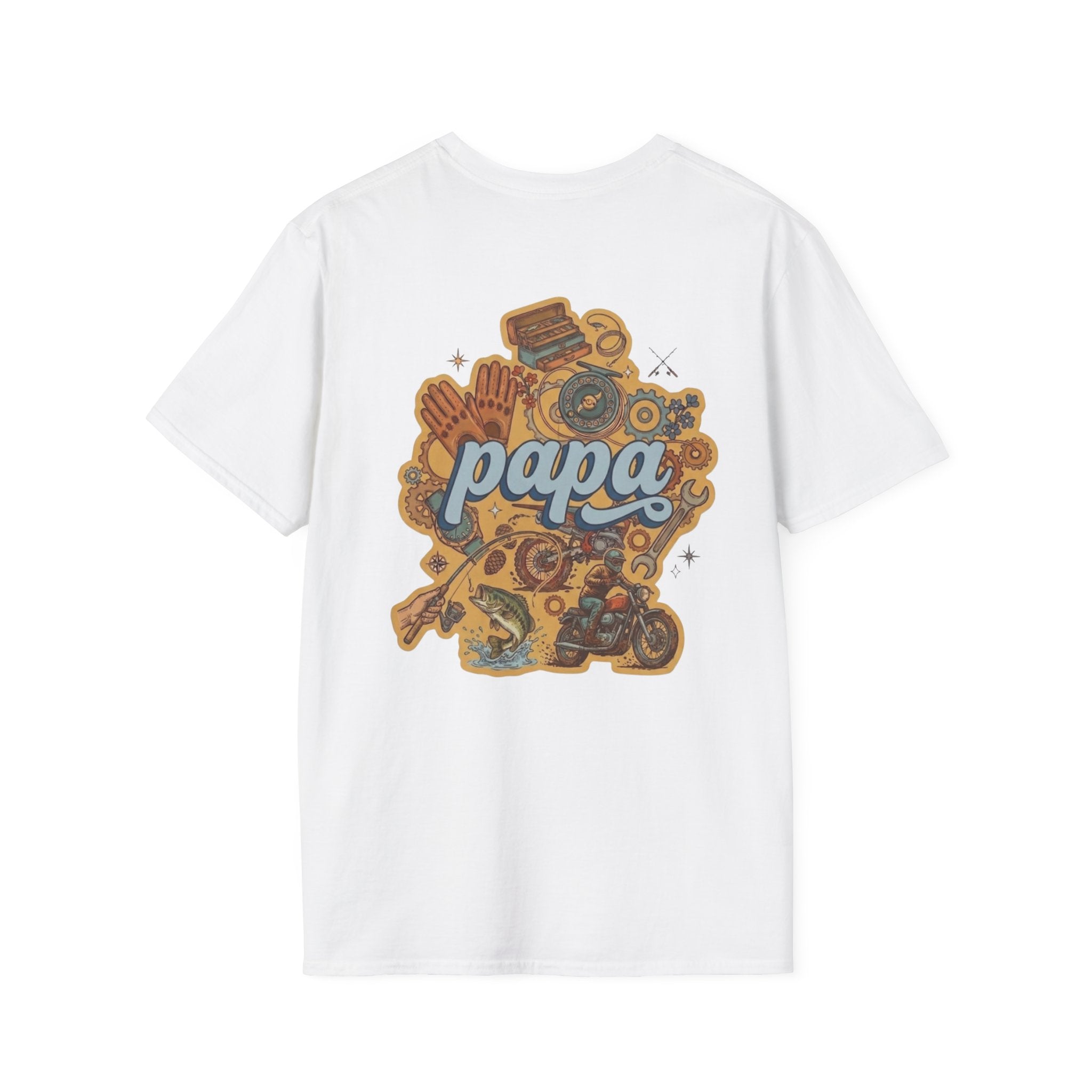 Papa Classic White T-Shirt — Minimal Everyday Tee