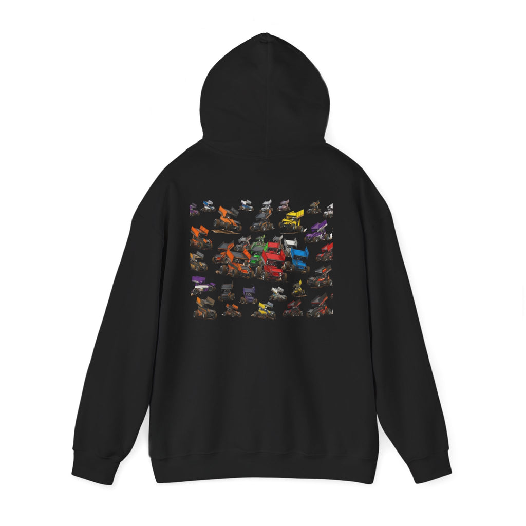 Hoodie — Vintage Racing  Backprint Hoodie