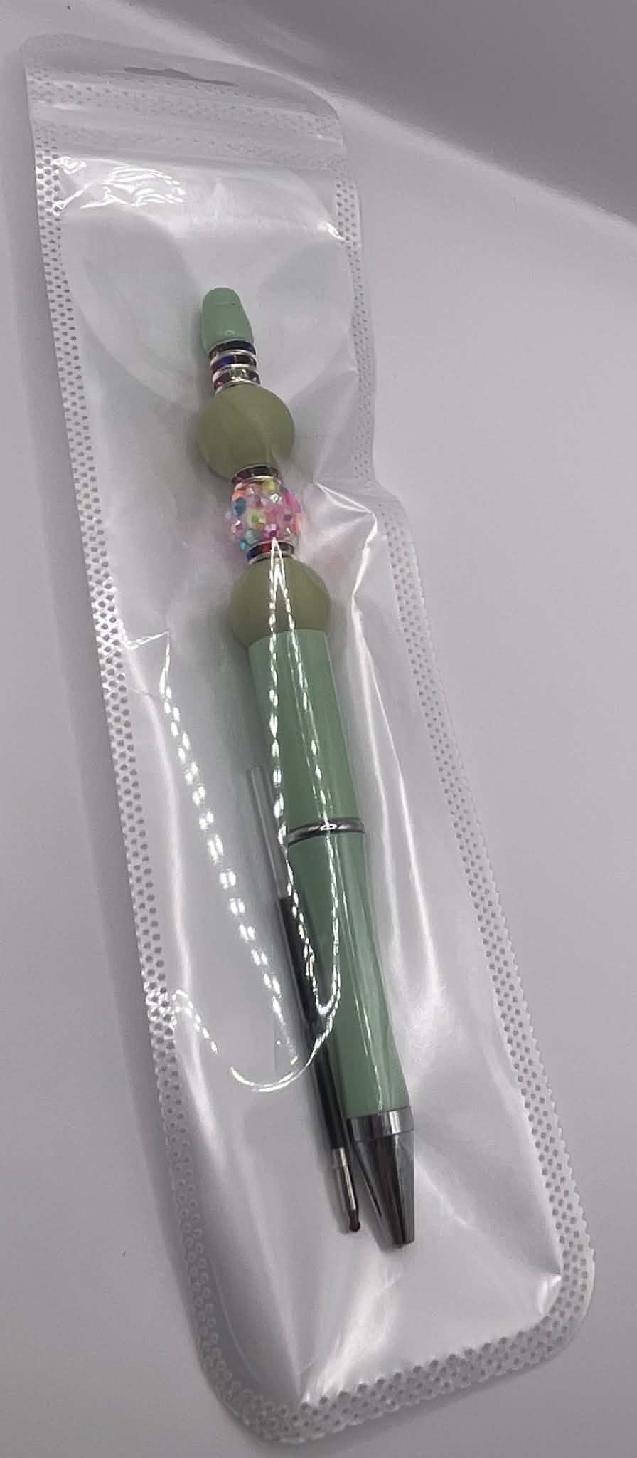 Green Bead Pen