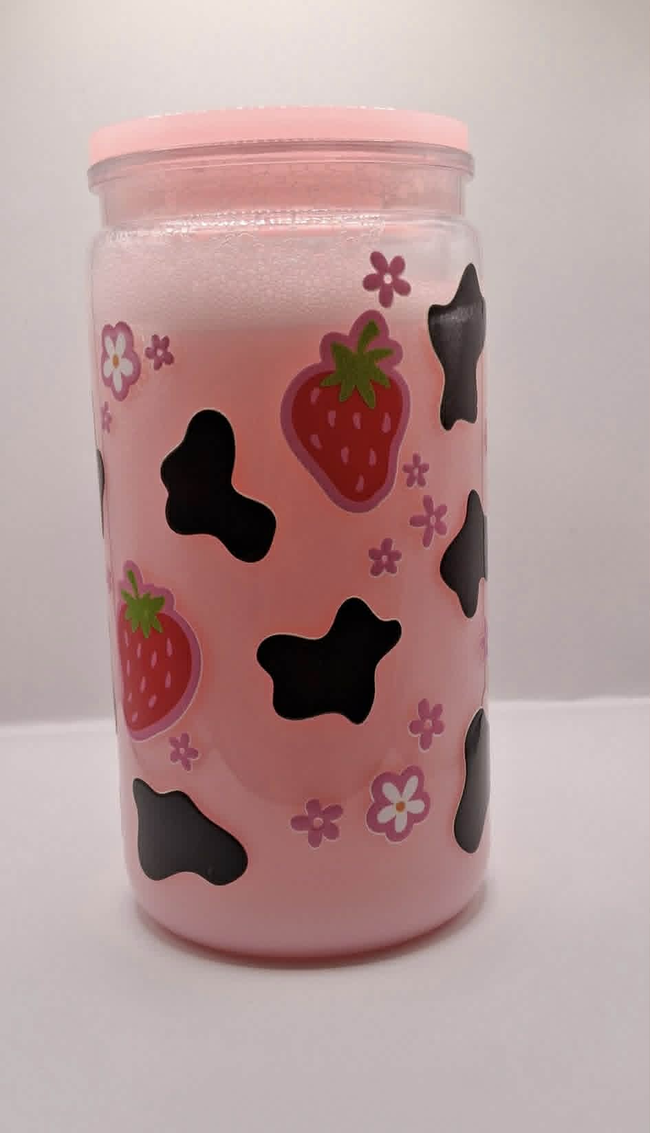 16oz Strawberry Milk